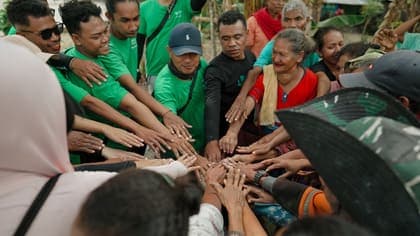 sustained and managed by communities
