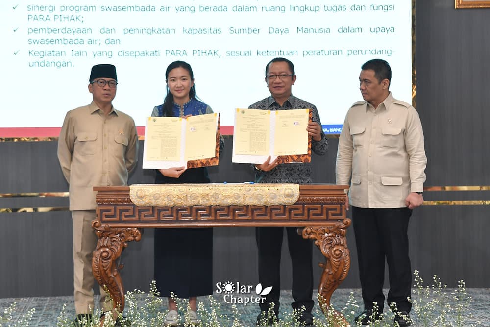 Solar Chapter Resmi Bekerja Sama dengan Kemendes PDTT Hadirkan Akses Air Bersih Berbasis Komunitas di NTT