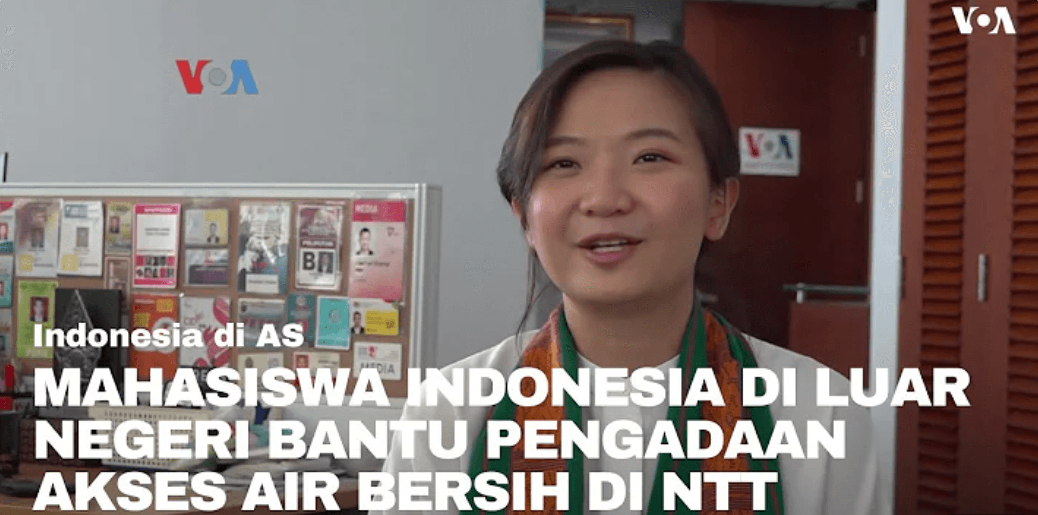 Mahasiswa Indonesia di Luar Negeri Bantu Pengadaan Akses Air Bersih di NTT